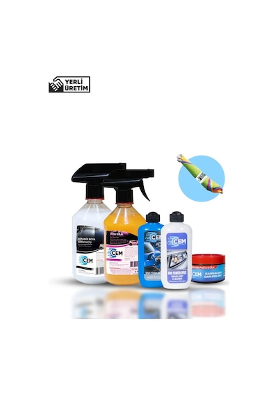 Cem Car Care Oto Boya Koruma&parlaklık Dış Bakım Seti