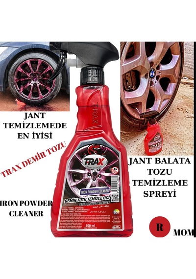 Süper Etkili Trax Jant Temizleme Demir Tozu