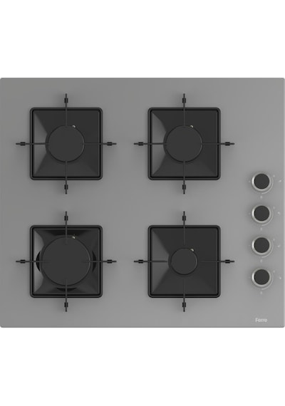 Ferre Fryart Serisi Gri Ankastre Set SS208 - QEP63CPR - D079