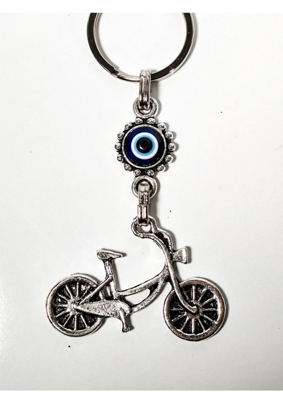 Moncuk Design Bisiklet Döküm Metal Anahtarlık Çok Renkli