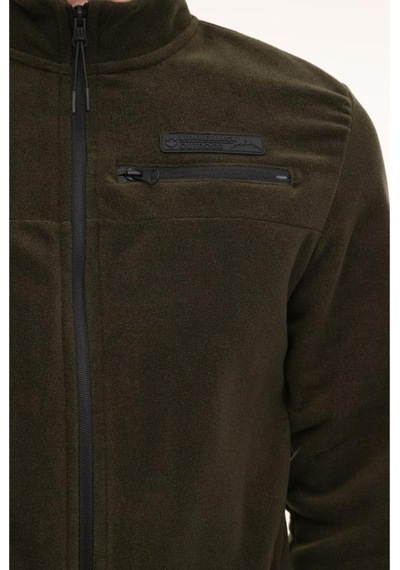 Lumberjack Chad 7sn163 4pr Haki Casual Fermuarlı Polar Haki