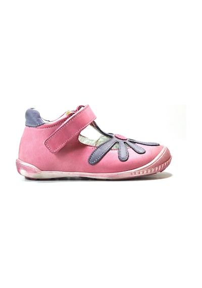Onlo Ayakkabı Ptn.3002 Deri Pembe Ortopedik Kız Bebek Babet Pembe