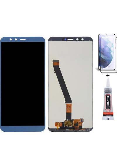 Huawei Honor 9 Lite Mavi Uyumlu Ekran Lcd Dokunmatik B7000 15ml Yapıştırıcı Ve Kırılmaz Cam İle Beraber Yc