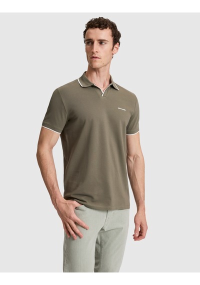 Pierre Cardin Erkek Haki Tişört 50321029-vr027
