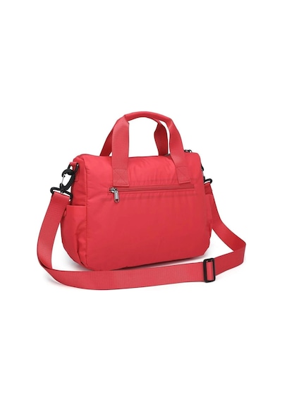 Smart Bags Kırmızı Ekstra Hafif Kumaş Orta Boy Kadın Omuz Ve Postacı Çantası