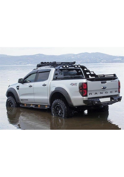 Nissan Navara Off Road Metal Işıklı Rollbar 2010-2021 Aqm-x10