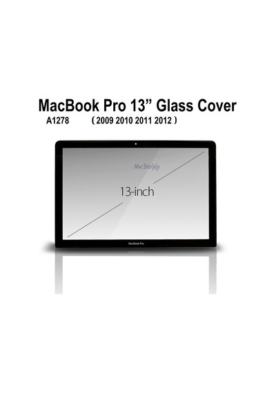 Apple Uyumlu MacBook Pro İle 13inc A1278 Öncam/ekran Camı