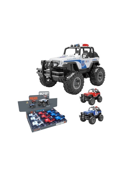 Xfg-989-107 -vardem Çek Bırak Üstü Açık Bigfoot Off-road Polis Jeep