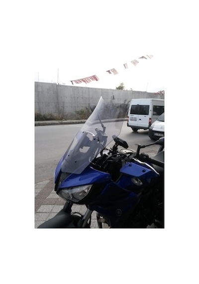 Zeus Motor 2016-2019 Yamaha Tracer 700 Uyumlu Uzun Ön Cam Açık Füme