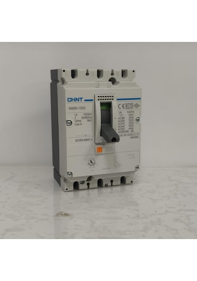 Chint - Nm8n-125q Tm/125 3p 125a Ayarsalı Kompakt Şalter