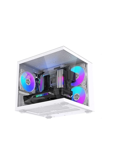 J-Tech Ragepc i5-10400F 16 GB 500 GB + 256 GB SSD R7240 Windows Masaüstü Oyuncu Bilgisayar