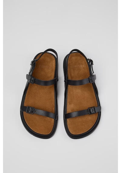 Camper Lluc Sandal Kadın Deri Sandalet K201883-001 Siyah