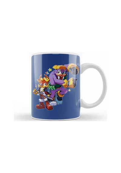 Sonic The Hegdehog Antione & Rotor Kupa Bardak Porselen Karışık