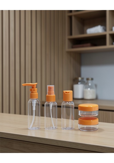 30 Ml 5'li Seyahat Şişesi Seti Çantalı Diğer