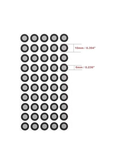 3d Tarayıcı Reflektif Marker - 6mm 50 Adet