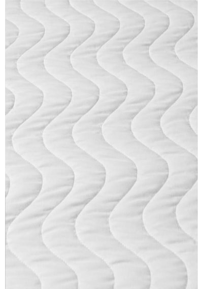 Altın Karma Bebe Kapitoneli Sıvı Geçirmez 70x140 Cm Alez Köşe Lastikli Beyaz