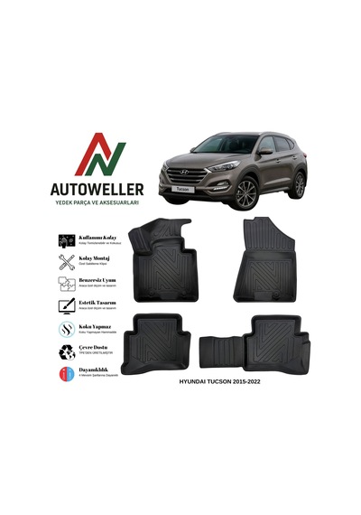 Hyundai Tucson 2015-2020 Havuzlu Oto Paspas