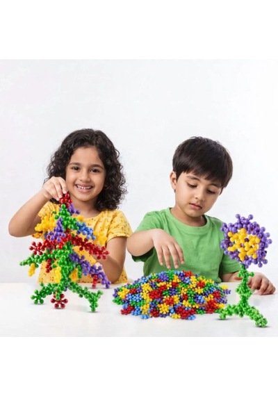 Master Molecules 120 Parça 5 Renk Eğitici Yaratıcı Molekül Stem Oyuncak Fitalar İçermez