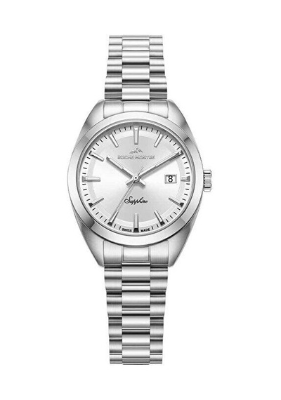Roche Montre Rml5011-01 Quartz Çelik Gri Safir 30 Mm Kadın Kol Saati