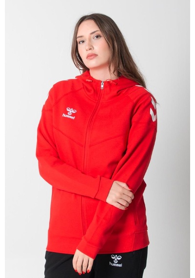 Hummel Armin Pro Pamuklu Sweatshirt Kırmızı