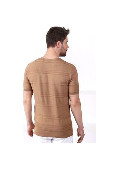 Ferraro Camel Bisiklet Yaka Erkek Pamuk Triko T-Shirt-Kahverengi (417934708) Kahverengi Ferraro Camel Bisiklet Yaka Erkek Pamuk Triko T-Shirt-Kahverengi (417934708) Kahverengi
