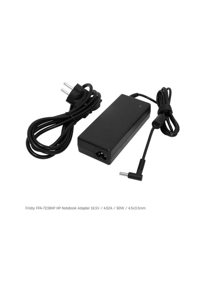 Frisby Fpa-7238hp Notebook Adaptör Hp 19.5v 4.62a Uç Boyutu : 4.5 X 3.5mm