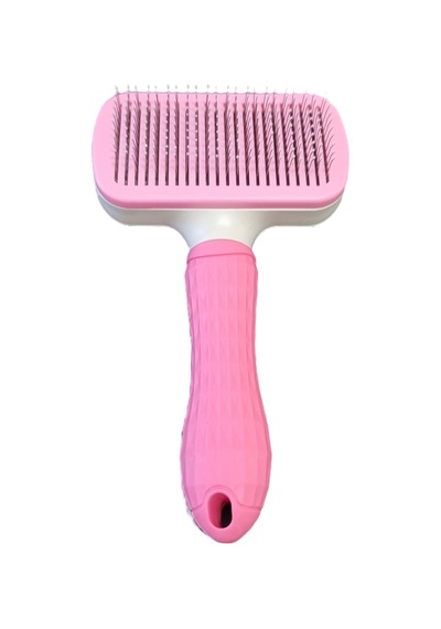 Basmalı Kedi Köpek Tarağı Pembe
