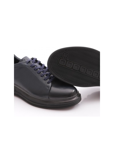 Dgn 2208 Erkek Bağcikli Sneaker Lacivert