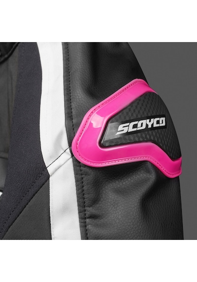 Scoyco Jk152 Dört Mevsim Motosiklet Montu Pembe - Siyah