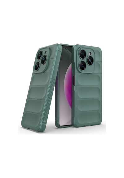 Mobilteam Tecno Spark 20 Pro 4g Kılıf Esnek Tpu Oyuklu Arka Yüzey Tasarımlı Etnik Sili Siyah