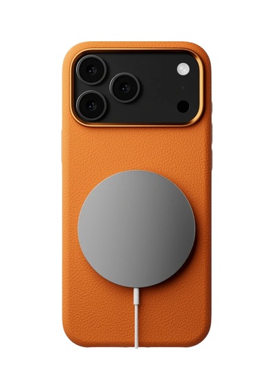 Joko Apple İphone 17 Pro/18 Pro Wonder Deri Magsafe Kapak - Turuncu