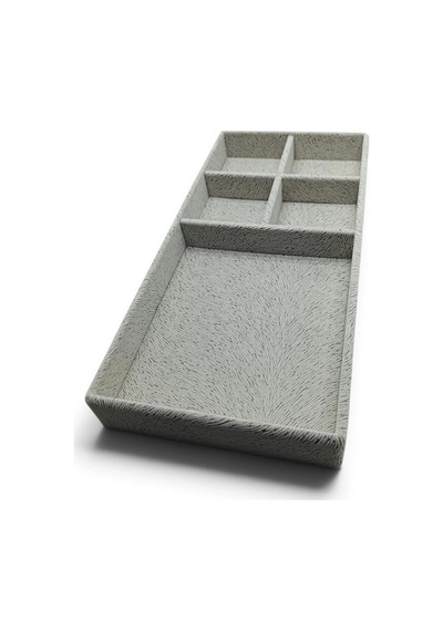 Yeni Model Kadife Kumaş Krem Renk 38,5 Cm / 18,5 Cm Takı Organizeri Çok Renkli