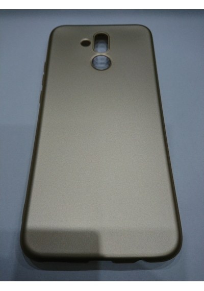 Huawei Mate 20 Lite Android Akıllı Cep Telefon Silikon Kılıf Gold