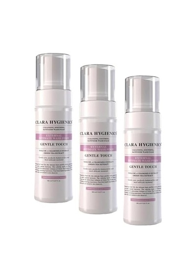 Gentle External Intimate Wash Foam 150ml İntim Temizleme Köpüğü 3 Paketi