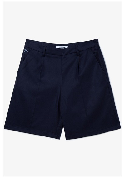 Lacoste Women's Reguler Fit Shorts Kadın Yandan Fermuarlı Şort Koyu Lacivert