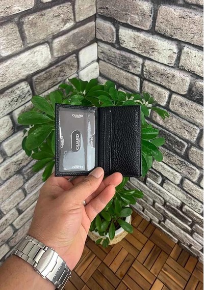Guard Siyah Deri Kartlık Siayh