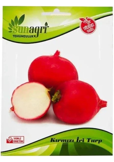 Sunagri Kırmızı İri Turp Tohumu