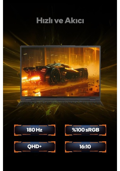 Game Garaj Slayer R9T-5050 C6 R9 7845HX 32 GB 1 TB SSD RTX5050 16" Free Dos Dizüstü Bilgisayar