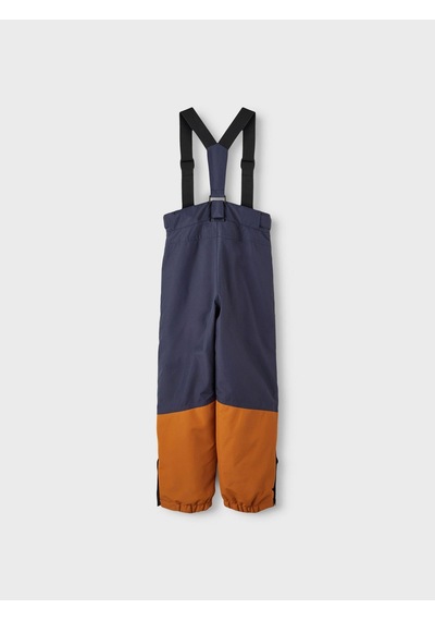 Name It Name İt Nkmsnow10 Block Fo Çocuk Outdoor Pantolon Pumpkin Spice