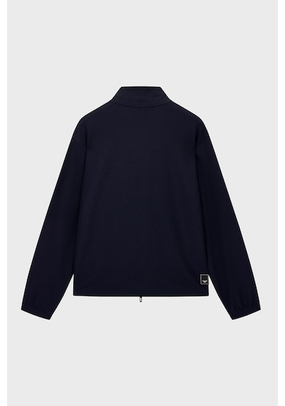 Emporio Armani Logolu Dik Yaka Tam Fermuarlı Sweat Erkek Sweat Em006320 Af27655 Ub118 Lacivert