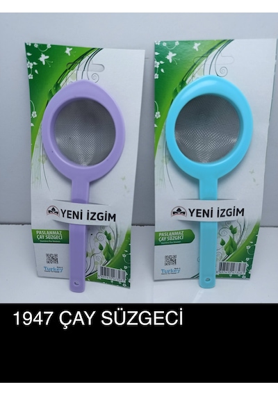 2 Adet Çay Süzgeci Saplı Model