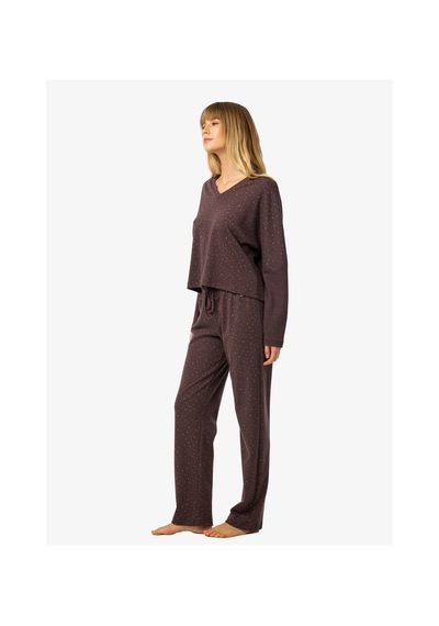 Blackspade Kadın Pijama Takımı 52239 - Mürdüm