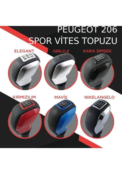 Peugeot 206 Vites Topuzu Spor Tasarim 275062513