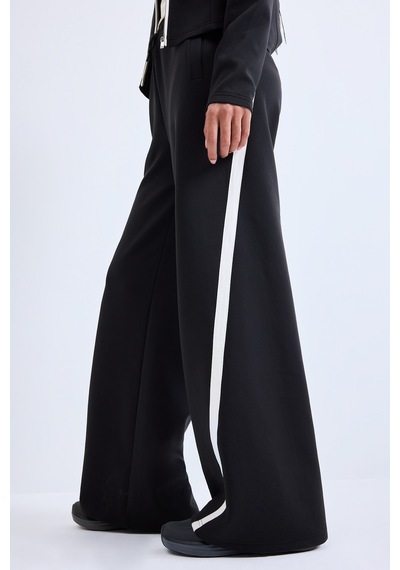 Defacto Wide Leg Orta Bel Geniş Paça Jean Pantolon I0578ax26aubk81 Siyah-bk81