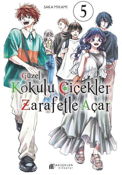 Güzel Kokulu Çiçekler Zarafetle Açar 1-2-3-4-5-6-7 Manga Seti 7 Kitap / Anime-manga Sticker Ve Kartpostal
