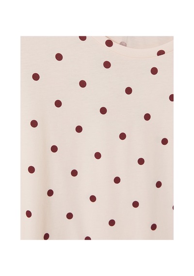 Lcw Dream Pembe Bisiklet Yaka Desenli Kadın Pijama Takım