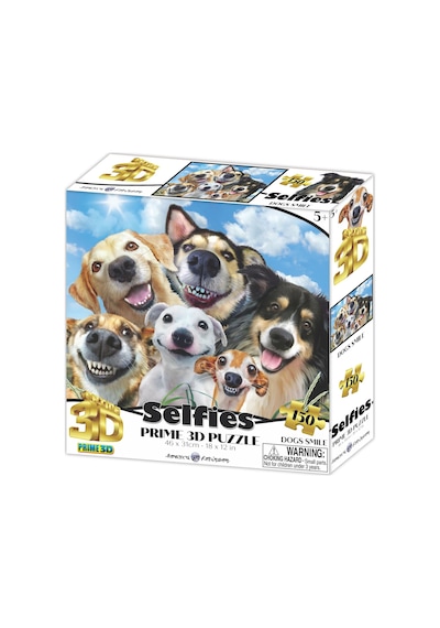 Prime 3d - Gülen Köpek Selfie 150 Parça Puzzle 20898
