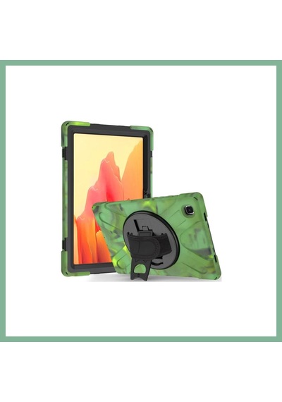 Bşkvirgo Samsung Galaxy T220 Tab A7 Lite 8.7 Kılıf Amazing Tablet Kapak - Kamuflaj Bsk2026