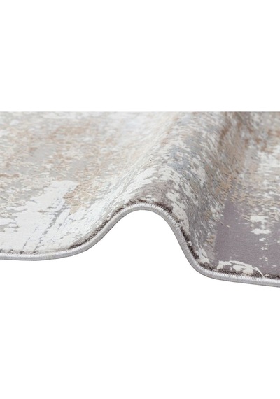 Hoom Rugs Franko Fs 05 Stone Viskon & Akrilik Yüksek Dokulu Modern Salon Halısı Taş