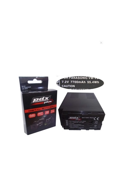 Pdx Plus,panasonic İle Uyumlu Vw-vbg6 Video Camera Bataryası.